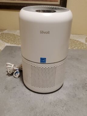 Levoit White Compact Air Purifier with HEPA Filtration